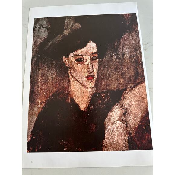 Modigliani, The Jewess, Painting, Print, Art, School of Paris, ~ 250626-WH 365 - Picture 1 of 2
